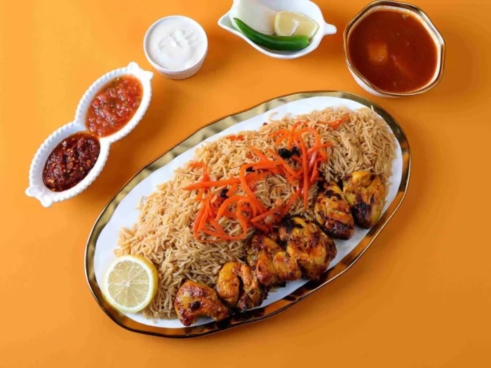 Bukhari Rice With Chicken Jojeh