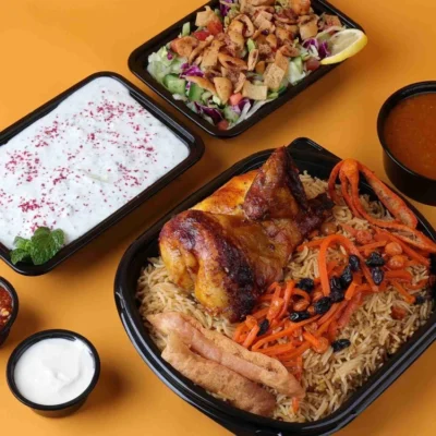 Gonch Chicken Shawaya With Rice